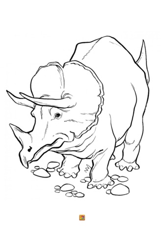 Dinosaur Coloring Page For Kids : The Adventure of The Little Dino screenshot 4
