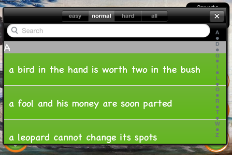 Proverbs English screenshot 2