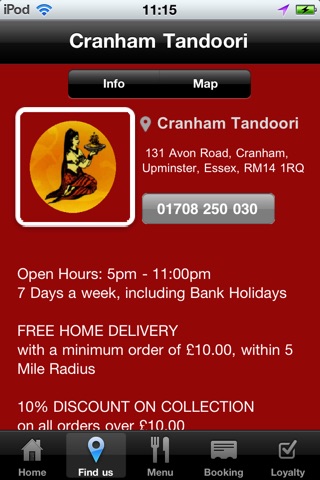 Cranham Tandoori screenshot 2