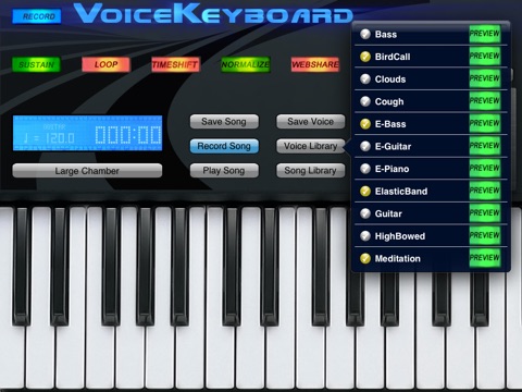 VoiceKeyboard HD screenshot 3