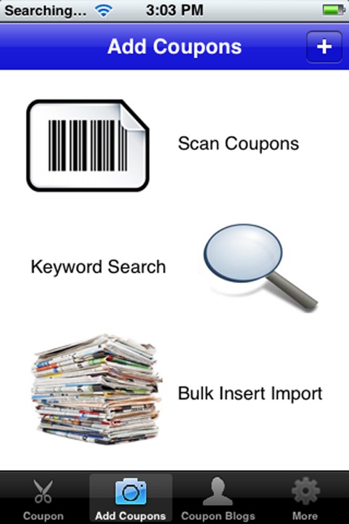 Coupon Organizer and Scanner