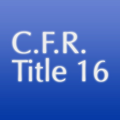 C.F.R. Title 16: Commercial Practices icon