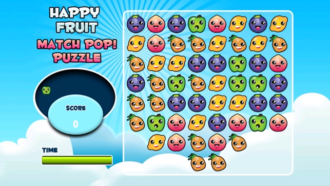 Happy Fruit Match Pop! Puzzle(圖4)-速報App