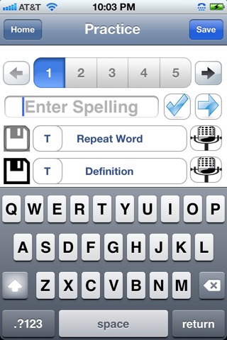 Spelling Tests Unlimited screenshot 3