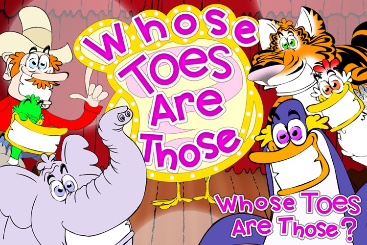 Animal Game Show - Whose Toes are Those? - Matching Fun for Kids and Family - Free Edition screenshot-0