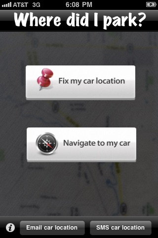 Where did I park my car?