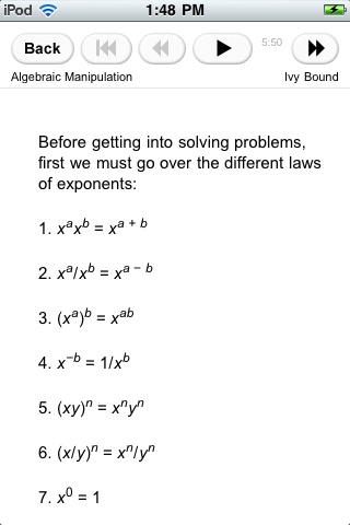 ACT Math Review screenshot 2