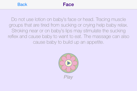 Aimee's Babies Baby Massage screenshot 3