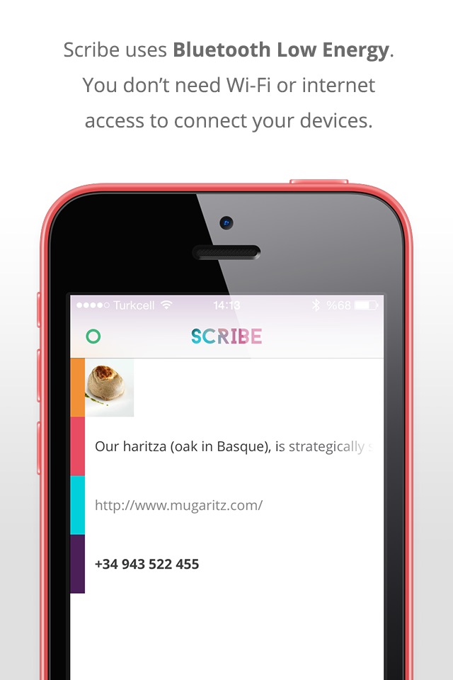 Scribe - Copy anything from your Mac to your iPhone screenshot 3