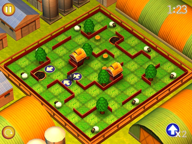 Running Sheep: Tiny Worlds HD Free screenshot-3