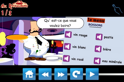 Learn Basic French with Doki for the iPhone screenshot 3