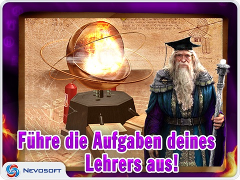 Magic Academy HD Lite: puzzle adventure game screenshot 2