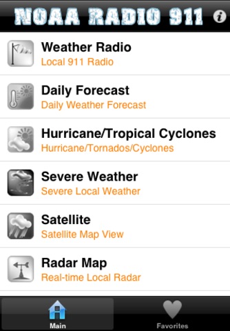NOAA 911 Radio News & Warnings screenshot 3