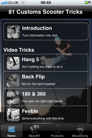 81 Customs Scooter Tricks App screenshot 2