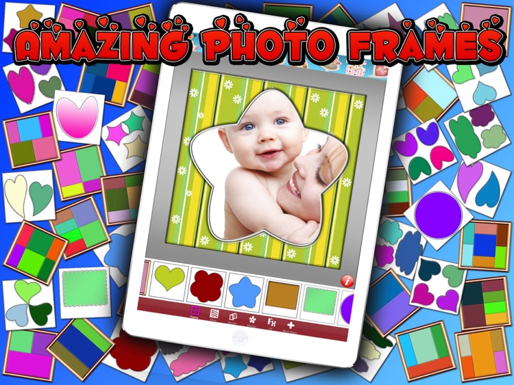 Photo Frames + Stickers (HD)