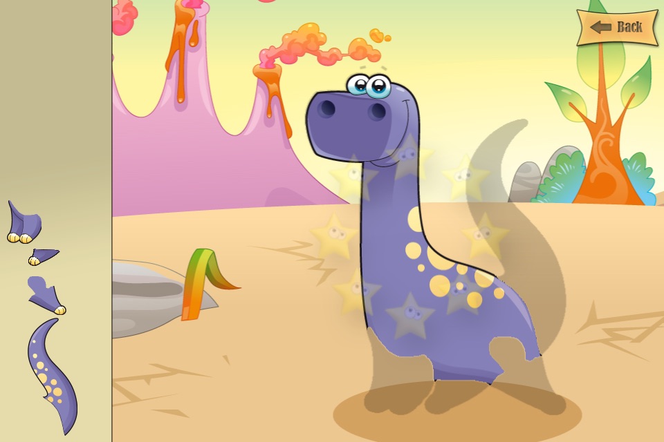 Dino Puzzle for Toddlers & Kids screenshot 2