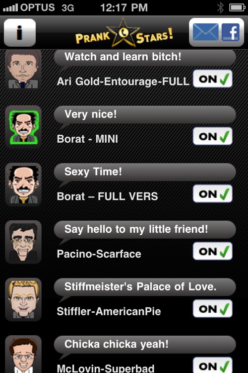 Prank Stars! Soundboard