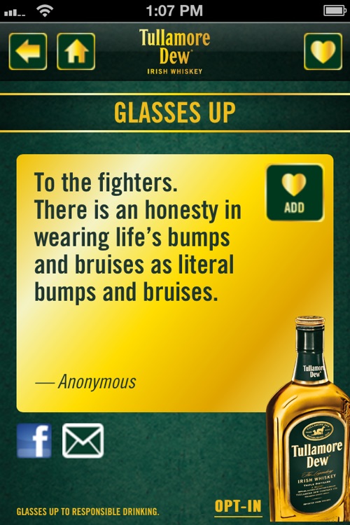 Glasses Up by Tullamore Dew screenshot-3