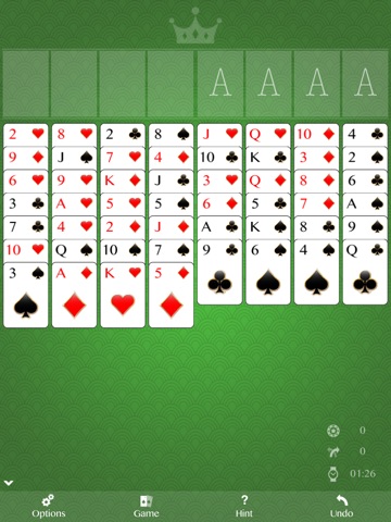 Simple FreeCell download the new version for ipod