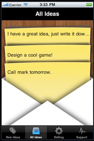 One Minute Idea Memo screenshot 2