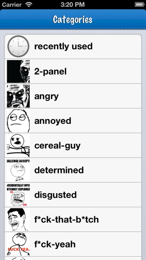 Emoji: Rage Faces(圖1)-速報App