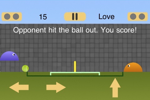 TennisSlime Free screenshot 2