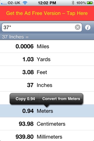 qwikConvert - FREE Fast Unit Convert screenshot 4