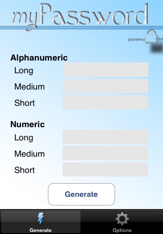 My Password Generator screenshot 2