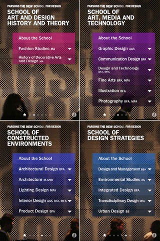 Parsons The New School for Design screenshot 2