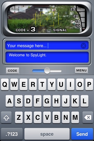 SpyLight - Morse Code fun! screenshot 3