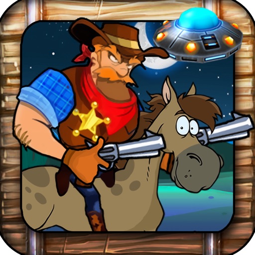 Cowboy vs Aliens: Epic Shooting Battle icon