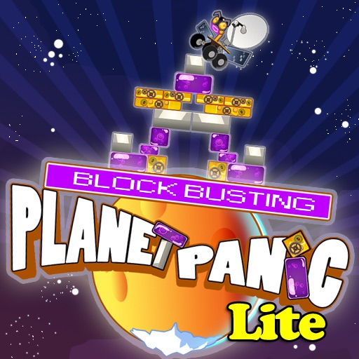 Block Busting Planet Panic Lite iOS App