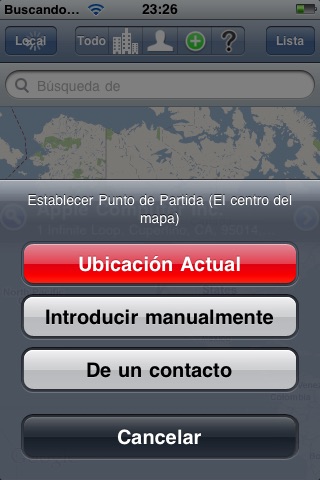 dPlaces (see contacts close to - next to you/me all at once on map) screenshot 2