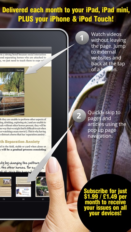 Saddle And Stirrups Magazine: Equestrian health, nutrition and horsemanship for horse and rider screenshot-4