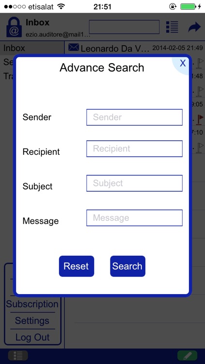 Mail1Click - Secure Mail screenshot-4