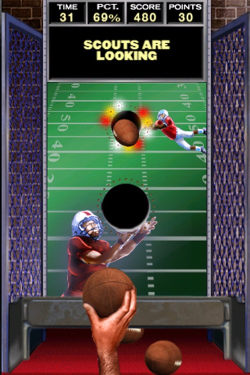 Arcade QB Pass Attack™ Football Free screenshot-3