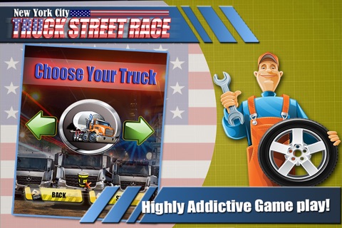 A Real Fast NY Heavy Truck Race : Reckless Racing on the asphalt NEW YORK street screenshot 2