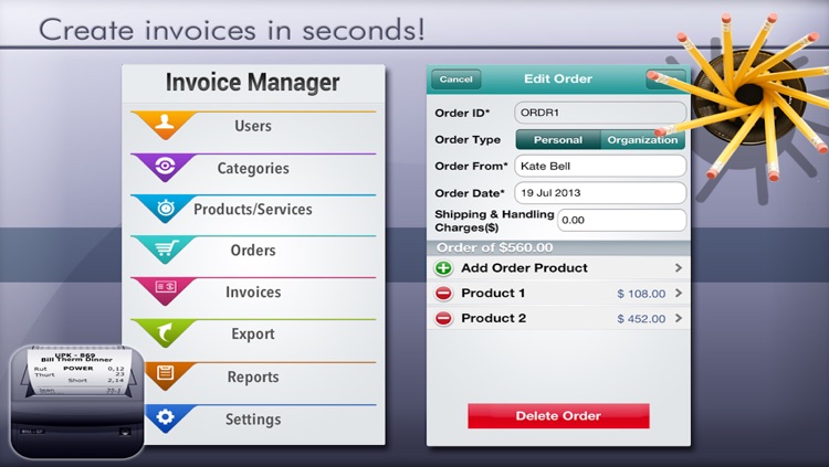 Easy Invoice Manager Lite