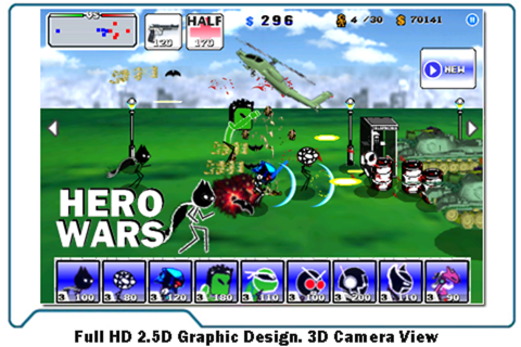 Hero Wars : Lite screenshot 2
