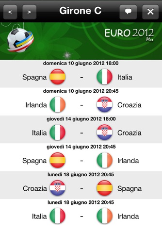 Euro 2012 Plus - Predictions Game screenshot 3