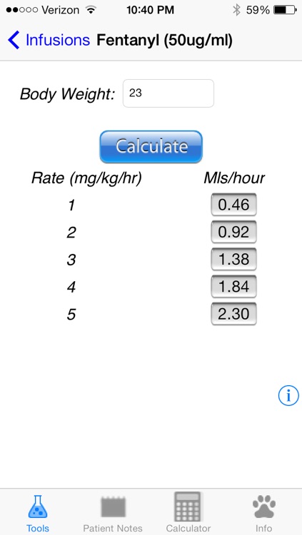 DVM Calc