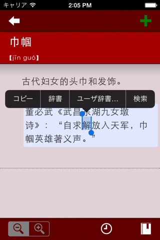 中中辞典「現代漢語大詞典」 screenshot 3