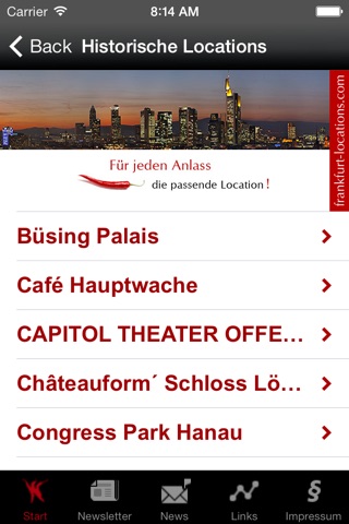 Frankfurt Locations screenshot 2