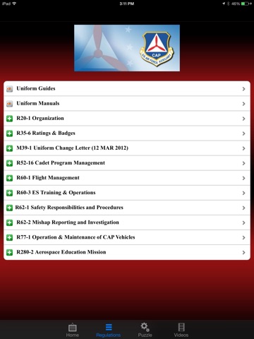 Civil Air Patrol for iPad screenshot 4