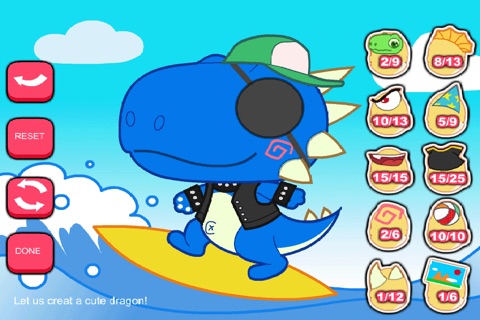 Cute Dragon DressUp screenshot 3