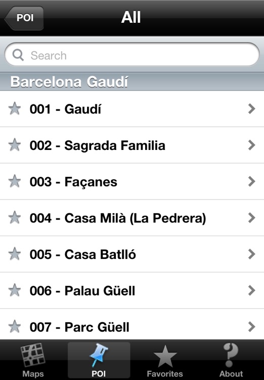 Barcelona Gaudí touristic audio guide (english audio)