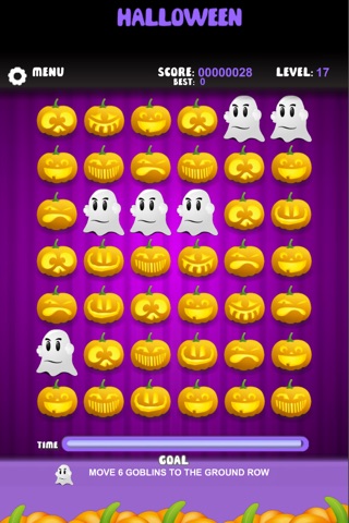Halloween Match-3 Tiles - Free Edition screenshot 4