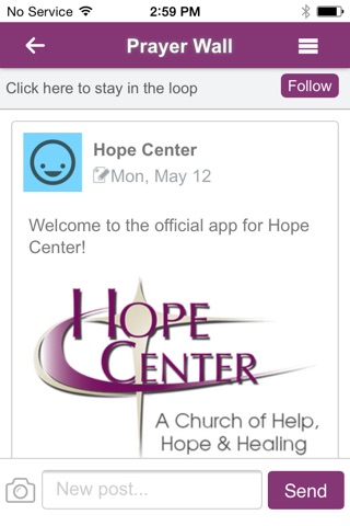 Hope Center Redlands screenshot 2
