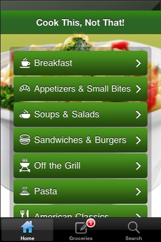 Cook This, Not That! screenshot 2