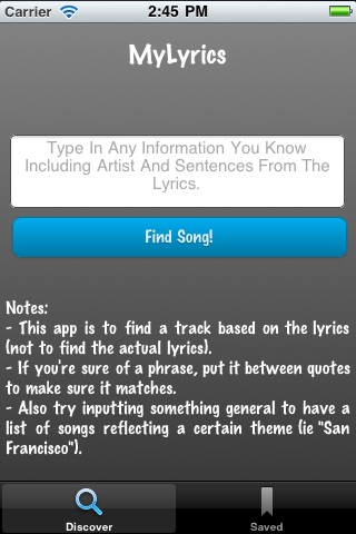 MyLyrics Plus - The app to find a song from the lyrics